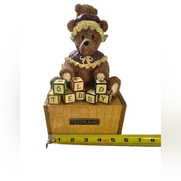 Vintage "Teddyland" Old Teddy ceramic piggy bank - Picture 7 of 11